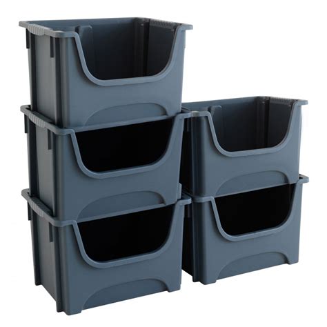 heavy duty metal box for parts|large metal stackable storage bins.